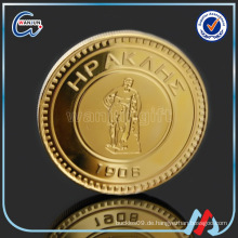 Neueste Technologie Metall Logo Design Metall Münze